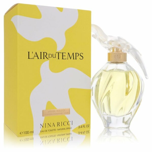 L'AIR DU TEMPS by Nina Ricci Eau De Toilette Spray With Bird Cap 3.3 oz (Women)