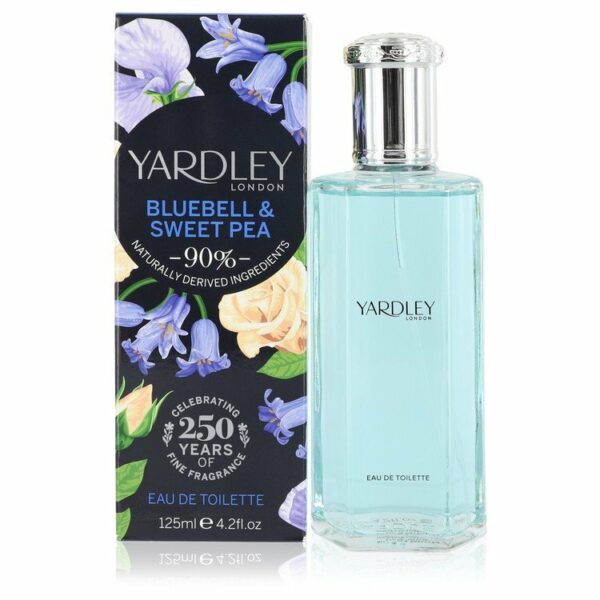 Yardley Bluebell & Sweet Pea by Yardley London Eau De Toilette Spray 4.2 oz (Women)